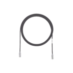 Cable de Parcheo TX6, UTP Cat6, Diámetro Reducido (28AWG), Color Negro, 3ft