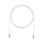 Cable de Parcheo TX6, UTP Cat6, Diámetro Reducido (28AWG), Color Gris, 7ft