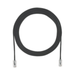 Cable de Parcheo UTP Cat6A, CM/LSZH, Diámetro Reducido (28AWG), Color Negro, 12ft