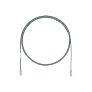 Cable de Parcheo UTP Cat6A, CM/LSZH, Diámetro Reducido (28AWG), Color Gris, 65ft