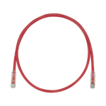 Cable de Parcheo TX6, UTP Cat6, 24 AWG, CM, Color Rojo, 15ft