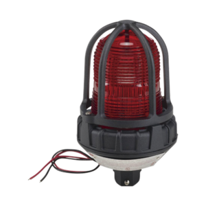 Luz estroboscópica para ubicaciónes peligrosas, montaje tipo tubo, 120 VCA, color Rojo