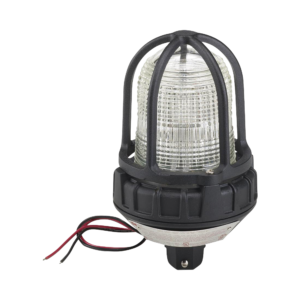 Luz de advertencia LED para ubicaciónes peligrosas, montaje tipo tubo, 24 VCD, LED color Claro