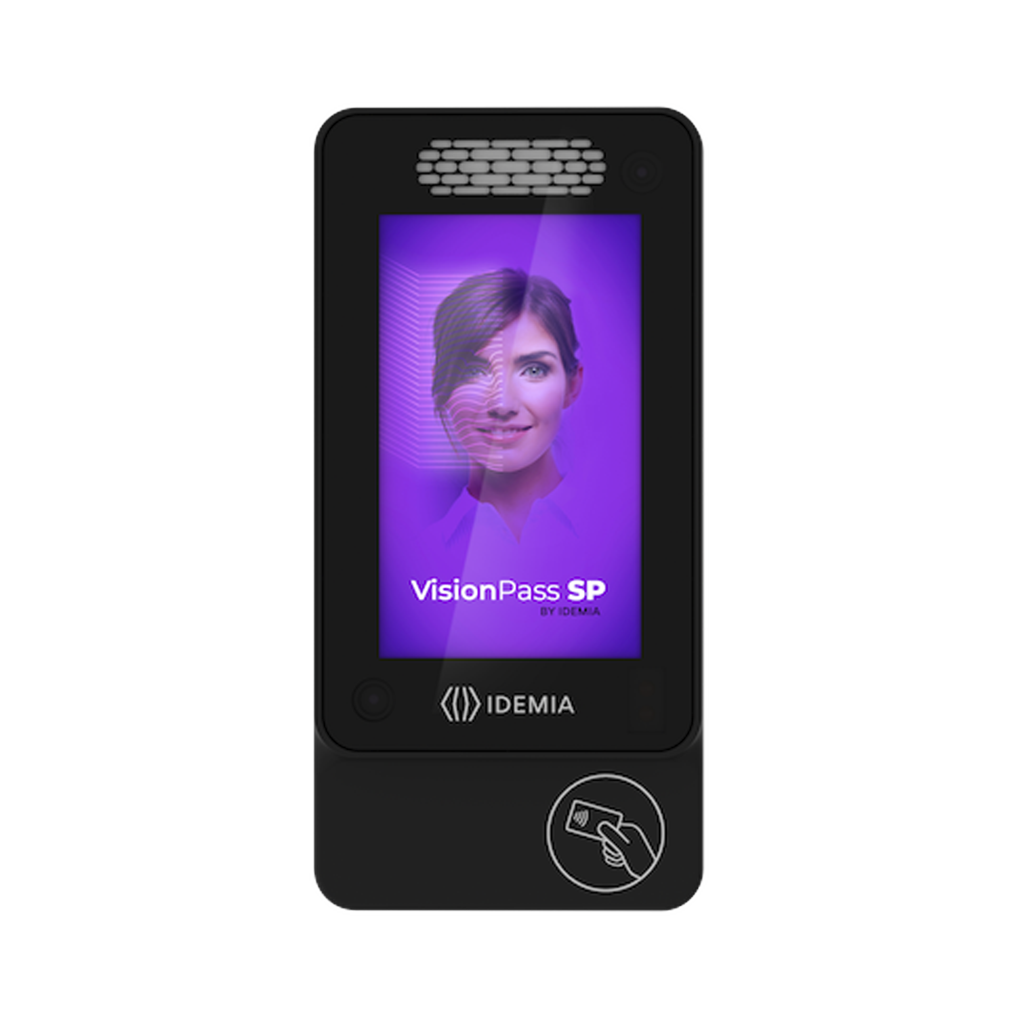 Lector facial Vision Pass SP MDI con lector Iclass, IP65