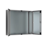 Gabinete de Doble Puerta, 1200 x 1200 x 400 mm, de Acero Inoxidable, Cepillado. Protección NEMA 12, IP55, IK10