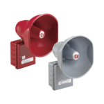 AudioMaster® Altavoz de bocina reentrante para megafoní­a y anunciamiento publico, 30W de Potencia, Listado contra incendios UL, Color Gris