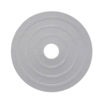 Placa Adaptadora Decorativa / Fabricada en Plástico Blanco / para Montar Sensores de Calor Serie 302 en una caja eléctrica de 4" x 4"