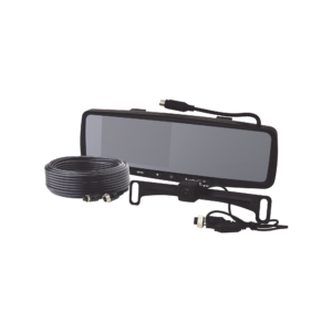 Sistema alámbrico de reversa con cámara y monitor de 4.3 pulgadas, Incluye cámara para placa de  170°