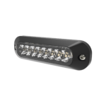 Luz auxiliar con 8 LEDs color rojoazul