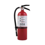 Extintor Desechable de Polvo Quí­mico Seco â?? Fuegos Clase A, B y C â?? Talleres y Garaje â?? Pieza â?? Cilindro Blanco 5.5 lb