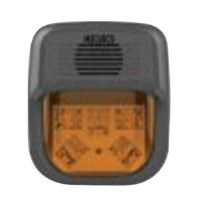 Sirena Estrobo Color Ambar Para Paneles y Detectores Macurco