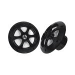 Par de altavoces fabricado en grado marinos en color negro de 6.5"  de 100 W de entrada máxima