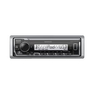 Estéreo marino con conexión Bluetooth, iluminación multicolor variable, con entrada USB