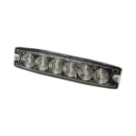 Luz Auxiliar de 6 LED, ámbar, SAE Clase I, lente transparente