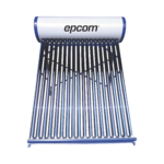 Bóiler Solar de 180L, Baja Presión con 18 Tubos de Vací­o de Mayor Resistencia y Termotanque Inoxidable de Grado Alimenticio 180 L Resistentes a Granizo de Hasta 25 mm/ l, Incluye Anodo de Magnesio