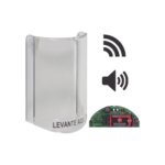 Cubierta Protectora De Policarbonato, Súper Resistente, Con Sonido, Con Transmisor Inalámbrico Para STI-V34104, Texto En Español, Para Botones Multiusos Serie Stopper® Station De STI