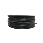 Bobina de 152 Metros de Cable Detector de Calor, Temperatura Fija 68 grados Celsius, Recubrimiento de Nylon Negro para Aplicaciones en Exterior, con Guí­a Acerada