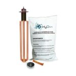 Electrodo para corriente máxima de 45 Amp. con Filtro y Compuesto H2Ohm.