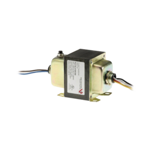 Transformador de corriente 120/208/277/480 VAC a 24 VAC con fusible . 99VA