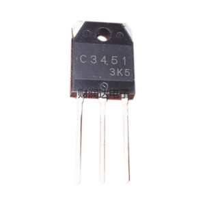 Transistor de Potencia en Silicio tipo NPN, 500 Vc-b, 15 A. 100 Watt, TO-3PA .