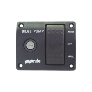 Switch de tres posiciones para control de bombas de achique.