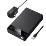 Carcasa de Disco Duro para  3.5" y  2.5" (Enclosure) | Con Cable USB 3.0 | Para HDD 3.5" / SSD 2.5" | SATA I/II/III | UASP | Hasta 16 TB | Compatible con Windows, Linux, Mac OS | No Requiere Controlador | Cable 1m | Incluye Adaptador d