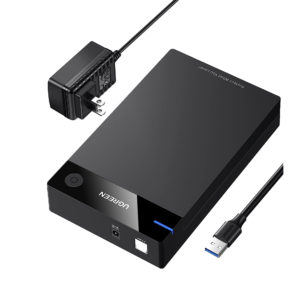Carcasa de Disco Duro para  3.5" y  2.5" (Enclosure) | Con Cable USB 3.0 | Para HDD 3.5" / SSD 2.5" | SATA I/II/III | UASP | Hasta 16 TB | Compatible con Windows, Linux, Mac OS | No Requiere Controlador | Cable 1m | Incluye Adaptador d