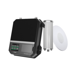 KIT Amplificador de señal celular 4G LTE, 3G y VOZ. Especial para cubrir áreas de hasta 1600 mÂ² por ser de grado comercial e industrial. Soporta múltiples operadores, tecnologí­as y usuarios.