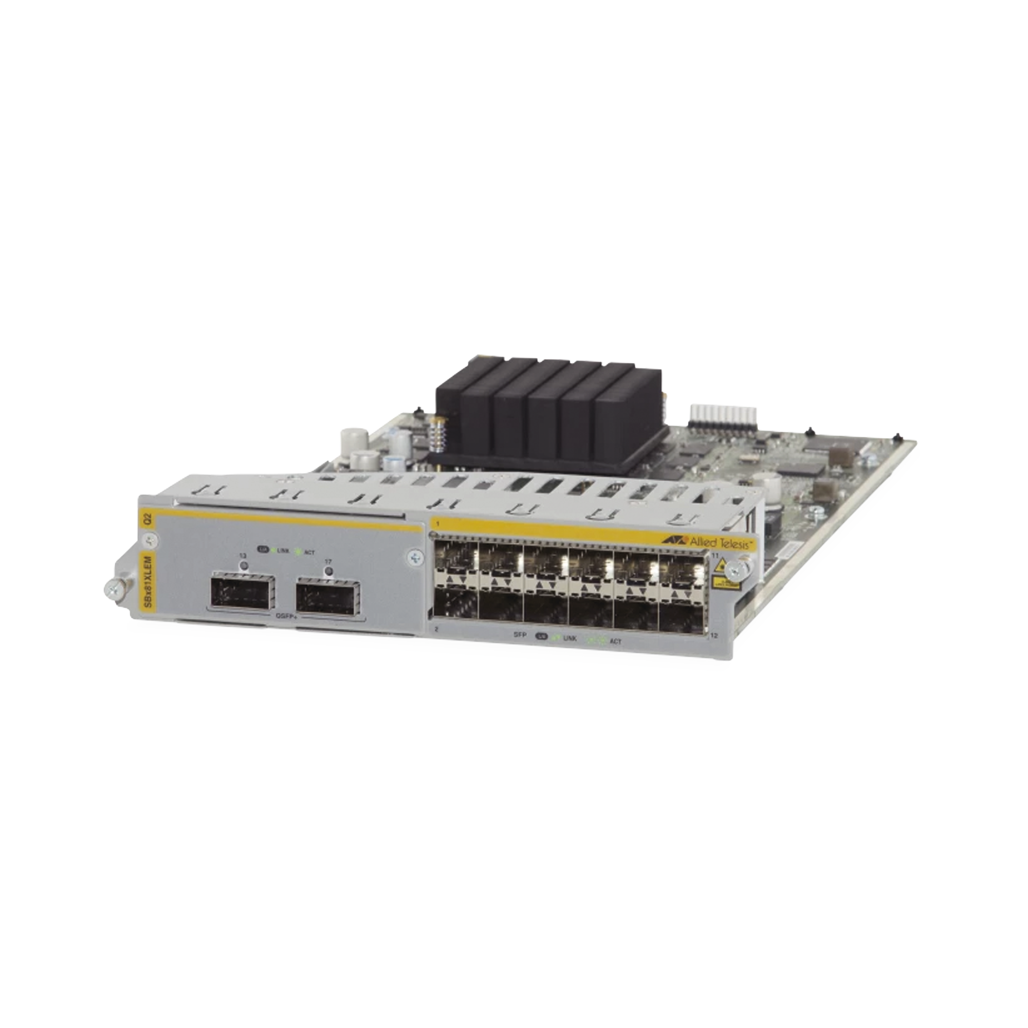 Tarjeta de línea modular 40G con 12 x 100/1000X SFP para Chassis SBx8100 Series