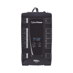 UPS de 750 VA/450 W, Topologí­a Lí­nea Interactiva, Entrada 120 Vca NEMA 5-15P, Tipo Gabinete Compacto, Con 12 Tomas NEMA 5-15R