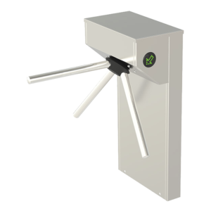 Torniquete Tipo Tripode de Medio Cuerpo / Acabado en Acero Inoxidable / De Apertura Bidireccional / Compatible Con Paneles de Control De Acceso