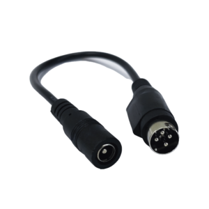 Adaptador Universal DC Hembra a Minidin 4 Pines Macho / Recomendado para DVR´ss epcom / HIKVISION