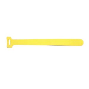 Cincho de contacto,  color amarillo, 150 x 12mm (5pzs) (4300-02022)