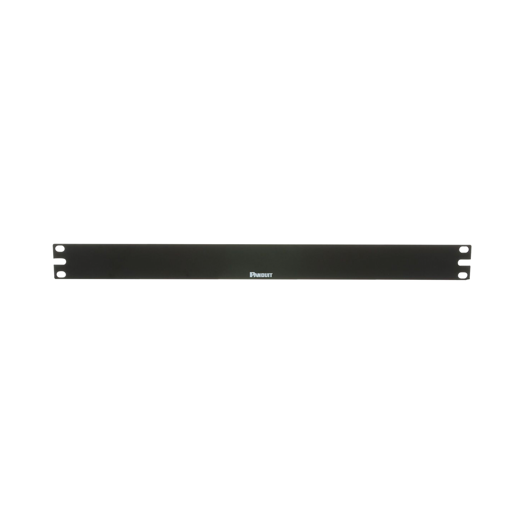 Tapa Ciega Para Rack Estándar de 19in, Plano, de Acero, 1UR, Color Negro