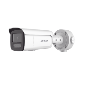 Bala IP 4 Megapixel / Lente 4 mm / Dual Light (60 mts IR + 60 mts Luz Blanca ) / Darkfighter S / Exterior IP67  / WDR 130 dB / 4 Analí­ticos: AcuSense, Deteccion Facial, Conteo de Personas por Cruce y Zona
