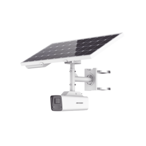 Kit Solar IP All in One / Cámara Bala ColorVu 4 Megapixel / Lente 4 mm / Panel Solar / Baterí­a de Respaldo de Litio 23.2Ah (Hasta 24 Dí­as) / Conexión 4G / Accesorios de Instalación