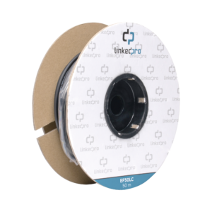 Carrete de Fibra óptica Monomodo con Conectores LC-LC Duplex, Reforzada con Kevlar, de 50 metros, Para instalaciones subterráneas por tuberí­a