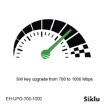 Actualización de velocidad de 700 mbps a 1000 mbps para equipo EtherHaul-1200TX