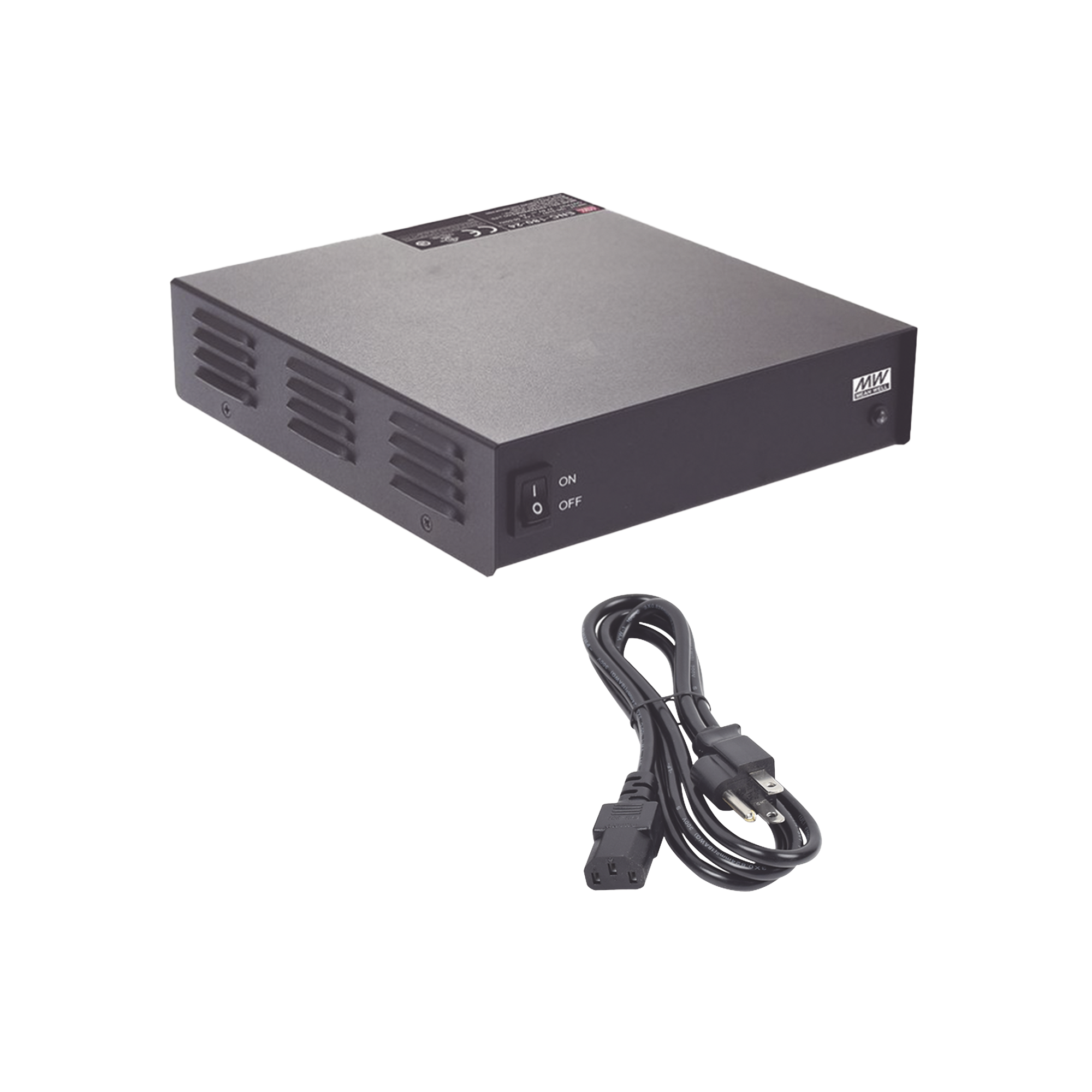 Fuente de Poder Conmutada 13.8Vcc/26A/360W de Potencia de Salida con cable de alimentacion