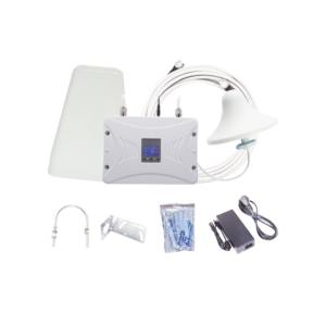 Kit Amplificador de Señal Celular 4G LTE, 3G y Voz. Funciona con Todos los Operadores. Soporta Múltiples Dispositivos y Tecnologí­as. Hasta 900 mÂ² de Cobertura