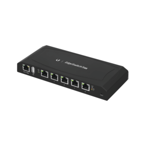 EdgeSwitch 5XP Administrable de 5 Puertos Gigabit PoE de 24 V Pasivo, con funciones avanzadas de Capa 2
