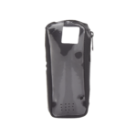 Funda Reforzada en Piel para Cinto, con Cierre y Amplio Visor Frontal Transparente para Radios Aéreos ICa25.