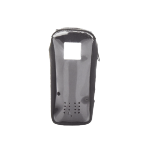 Funda de Piel Reforzada, con Frente Transparente para Serie Satelital IC-SAT100.