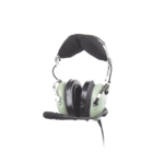 Auriculares con atenuación de ruido pasivo para radios aéreos en helicópteros