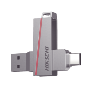 Memoria USB Dual de 128 GB / USB-C y USBa / Transferencia de Alta Velocidad / Metálica / Compatible con Dispositivos Móviles, Windows, Mac y Linux