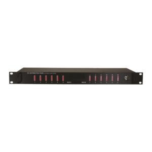 PDU Básico Administrable Doble Bus, 12 Salidas con fusible tipo ATO, Aplicaciones en 12, 24 y 48 Vcc.