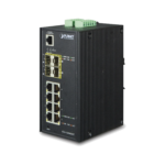 Switch Industrial Administrable de 8-Puertos 10/100/1000T + 4-Puertos 100/1000X SFP