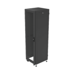 Gabinete para Telecomunicaciones Rack Estándar de 19", 42UR, 600 mm Ancho x 600 mm Profundidad. Fabricado en Acero, Se enví­a el Gabinete Armado.