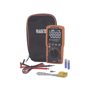 Multí­metro Digital Esbelto de Rango Automático con TRMS 600V y Medición de Temperatura