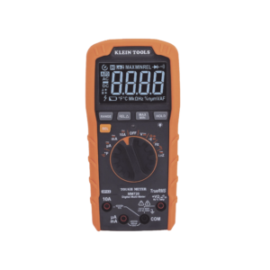 Multí­metro Digital de Rango Automático con TRMS 1000V Medición de Temperatura y Baja Impedancia